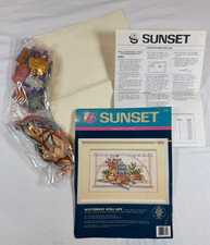 Sunset Southwest Still Life VTG Dimensions Ann Craig Cross Stitch Desert 13550 picture