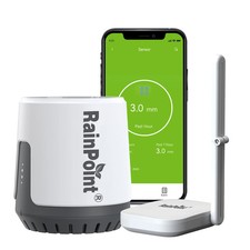 RainPoint Wireless WiFi Digital Rain Gauge with Gateway Hub & HomGar App picture