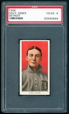 1909-11 T206 Davy Jones Detroit Beautiful Color PSA 4 picture