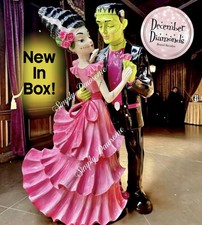December Diamonds 16” MR/MRS FRANKENSTEIN DANCING Halloween IN STOCK-RTS  NIB picture