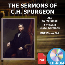 C H Spurgeon 3500+ Bible Sermons-Christian Church Preaching-Commentary-Study CD picture