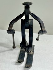 Mid-Century Homer E Inness Spike Skier Sculpture Figurine Vintage 1970’s Rare 6” picture