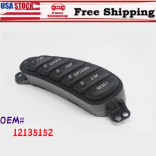 For 97-04 Corvette C5 Drivers Information Center Switch Set DIC 12135152 Button picture