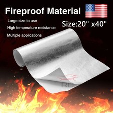 Aluminized Heat Shield Adhesive Backed Heat Barrier Insulation Wrap Reflective picture