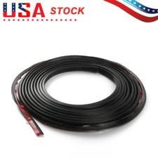 For Honda 08F03-SHJ-1100D Front / Rear Lip Spoiler Rubber Molding Strip Black picture