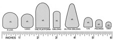 6pc SHOE REPAIR HIGH HEEL TIPS STILETTO REPLACEMENT DOWELS  picture