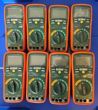 Lot Of 8 Extech Instruments Digital True RMS Multimeter 430 - (Meters Only) picture