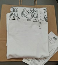 Kaws x Uniqlo Universe UT Sun Graphic T-Shirt Size XL White NWT Ships Fast ⚡️  picture