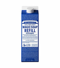 Dr. Bronner's Magic Soap 18-in-1 Pure-Castile Peppermint Refill 32 fl oz picture