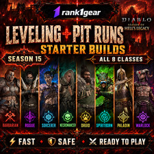 💥Diablo 4💥 Season 15 🔥Season of Hell's Legacy🔥 Leveling✅ Pit✅ Starter Build✅ picture