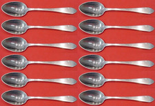 Faneuil by Tiffany and Co Sterling Silver Demitasse Spoon Set of 12 pcs 4 1/4