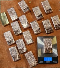 1 Kilo Hand Poured Solid Copper Bullion Bar 99.9 Pure Fine Copper Ingot 2.2 Lbs picture