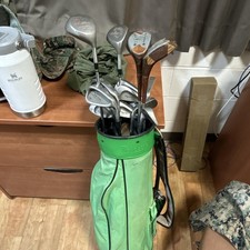 Taylor made and Wilson golf set vintage picture