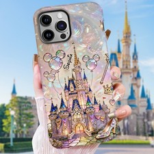 Personalized Disney Castle Trip Phone Case Cover iPhone 17 16 15 14 Samsung Gift picture
