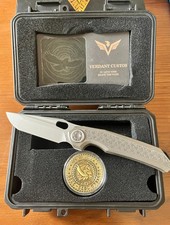 Vosteed Thunderbird V 4th Anniversary Antique Brasswash Ti M390 picture