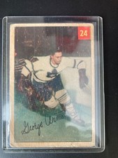 1954-1955 PARKHURST - NHL HOCKEY HOF #24 GEORGE ARMSTRONG TORONTO MAPLE LEAFS, picture