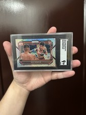 2023 Panini Prizm UFC Raul Rosas #8 (RC) Mojo Prizm /25 SGC 9 picture