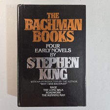 The Bachman Books by Stephen King 1st Edition w/ Rage 1985 Hardcover 5th Print picture