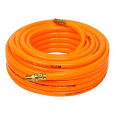 DYNAMIC POWER 3/8-Inch x 50ft Heavy-Duty Air Hose, Reinforced PVC Hose with Bras picture