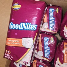Vintage 2002 2005 GoodNites Youth Girls Pull-Ups UnderPants 13 XL Teen Diapers  picture