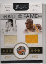 2010-11 Panini Timeless Treasures Hall of Fame 10 Mikan Abdul-Jabbar 01/50 picture