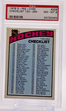 1976-77 O-Pee-Chee Hockey **U-Pick** ALL PSA Graded picture