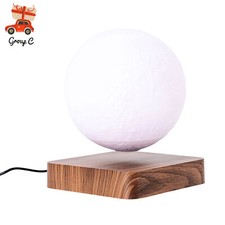 3D Printing Magnetic Levitating Floating Moon Lamp Night Light Room Table Decor picture