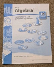 Key To Algebra: Square Roots and Quadratic Equations Workbook 10 picture
