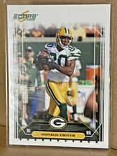 Donald Driver 2006 Score Super Bowl XLI Embossed Logo #100 SSP 1/1 Masterpiece picture