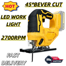 Cordless Jig Saw for Dewalt 20V Battery 0°-45° Bevel Cuts, Brushless Jigsaw Tool picture