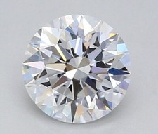 1.01 Ct ROUND Cut IGI Certified Lab Grown CVD Diamond D Color VVS2 Clarity STONE picture