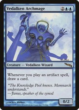 Vedalken Archmage Mirrodin Magic 55 Near Mint Rare picture