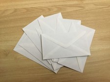 8 Plain White Envelopes -  ✉️  ✉️ picture