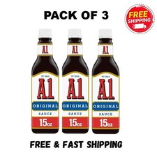 A.1. Original Sauce, 15 oz. Bottle PACK OF 3 picture