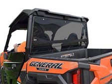 SuperATV Heavy Duty Rear Dark Tinted Windshield for Polaris General / 4 Seater picture