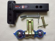 #45903 Curt adjustable class 3 dual ball mount 10K lb. max tow, 1K tongue weight picture