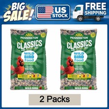 Pennington Classic Dry Wild Bird Feed and Seed, 40 lb. Bag, 2 Pack picture