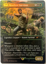 MTG Joel, Resolute Survivor (Rainbow Foil) Secret Lair x The Last of Us 2198 NM picture