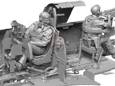 Legend 1/48 US Navy Pilot & Rear Gunner WWII Set #2 (2 heads) (2 Figures) LF4828 picture
