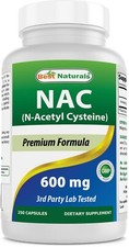 Best Naturals NAC 600 mg 250 Capsules picture