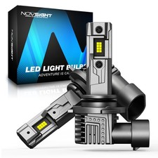 NOVSIGHT 9006 HB4 LED Headlight Bulbs Conversion Kit Low-Beam Fog 6500K White US picture