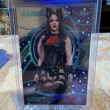 Topps 2026 Universe WWE Stephanie Vaquer #24 Red White Blue Star Parallel SP picture