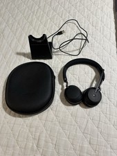 Jabra Evolve 2 Bluetooth Wireless On-Ear Headphones, w/ Charging Dock & Case picture
