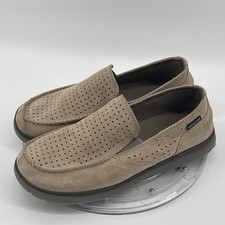 Patagonia Men's Maui Smooth Brown Suede Slip On Shoes Size 11 picture