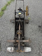Vintage Walker Automotive Transmission Jack Heavy Duty Manual Shop Garage picture