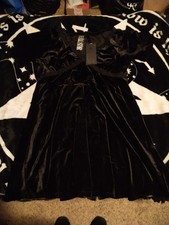 Killstar Hour Of Echelia Mini Dress (Black) 3XL picture