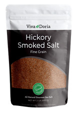 Hickory Smoked Sea Salt (Fine Grain) Hickorywood Salt, 2 lb picture