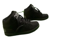 Osiris Men's Clone Skate Shoes in black, featuring A Unique Pattern Size 9 New picture