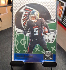 Panini 2022 Contenders Optic XS and Os Drake London RC XO-25 Blue Prizm /99 picture