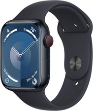 Apple Watch Series 9 (GPS + LTE) 45MM - Midnight Aluminum Case & Midnight Sport picture
